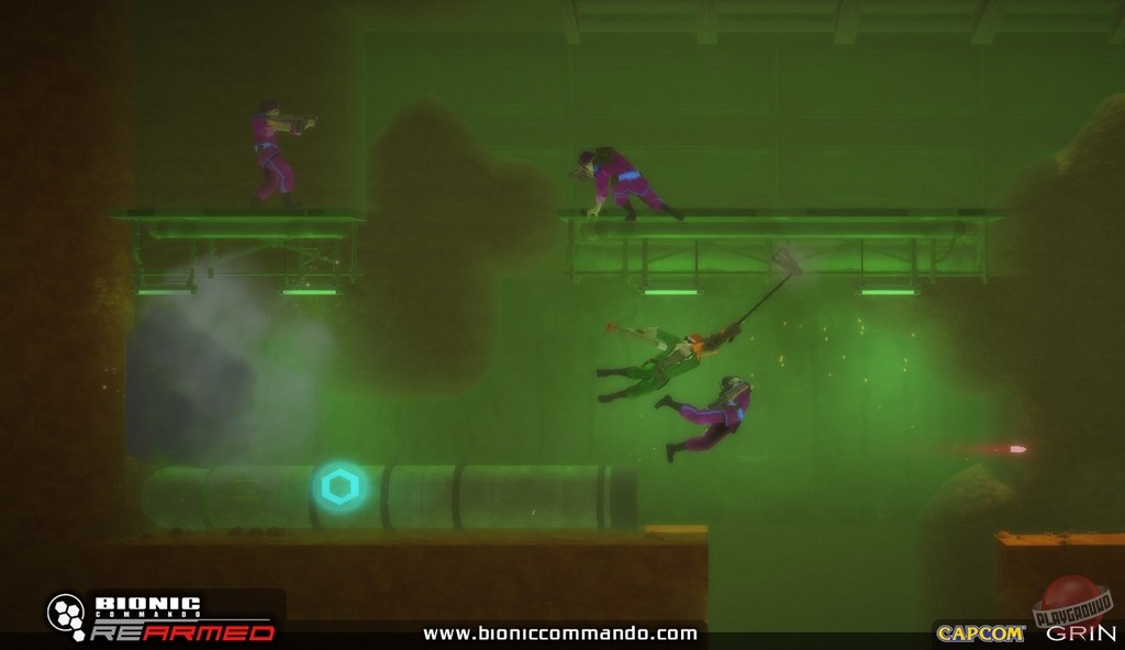 Скриншот из игры Bionic Commando Rearmed - 16