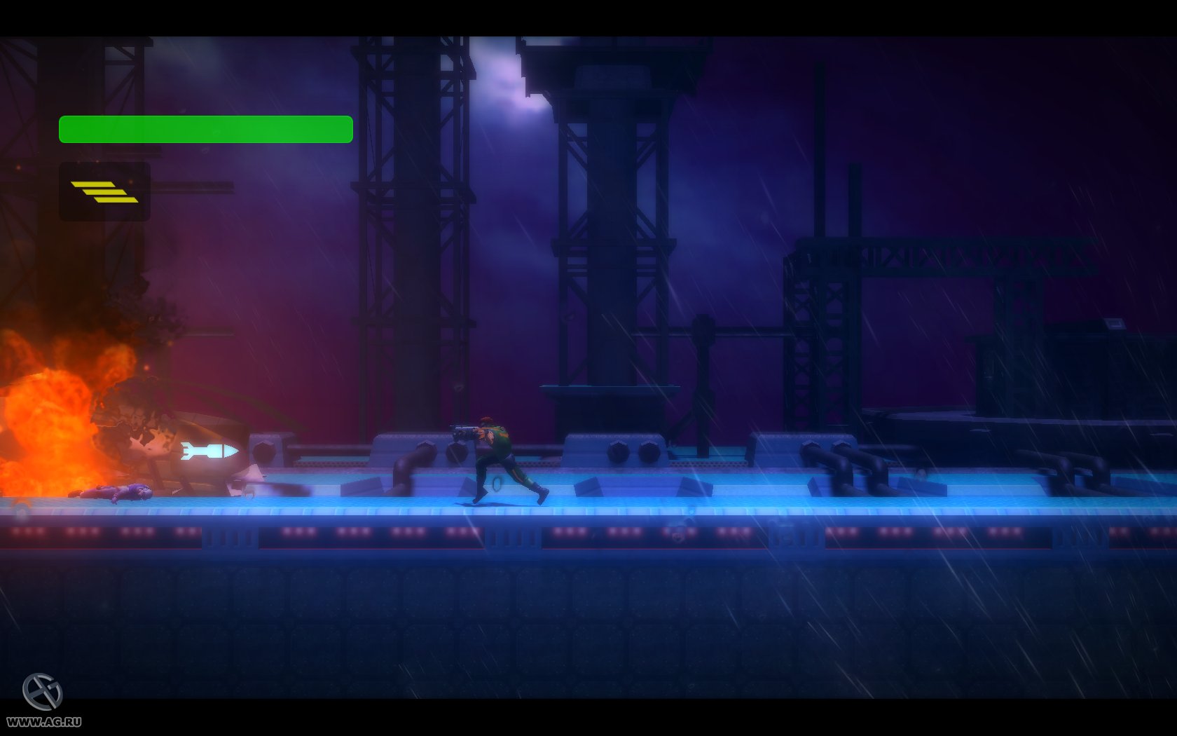 Скриншот из игры Bionic Commando Rearmed - 34