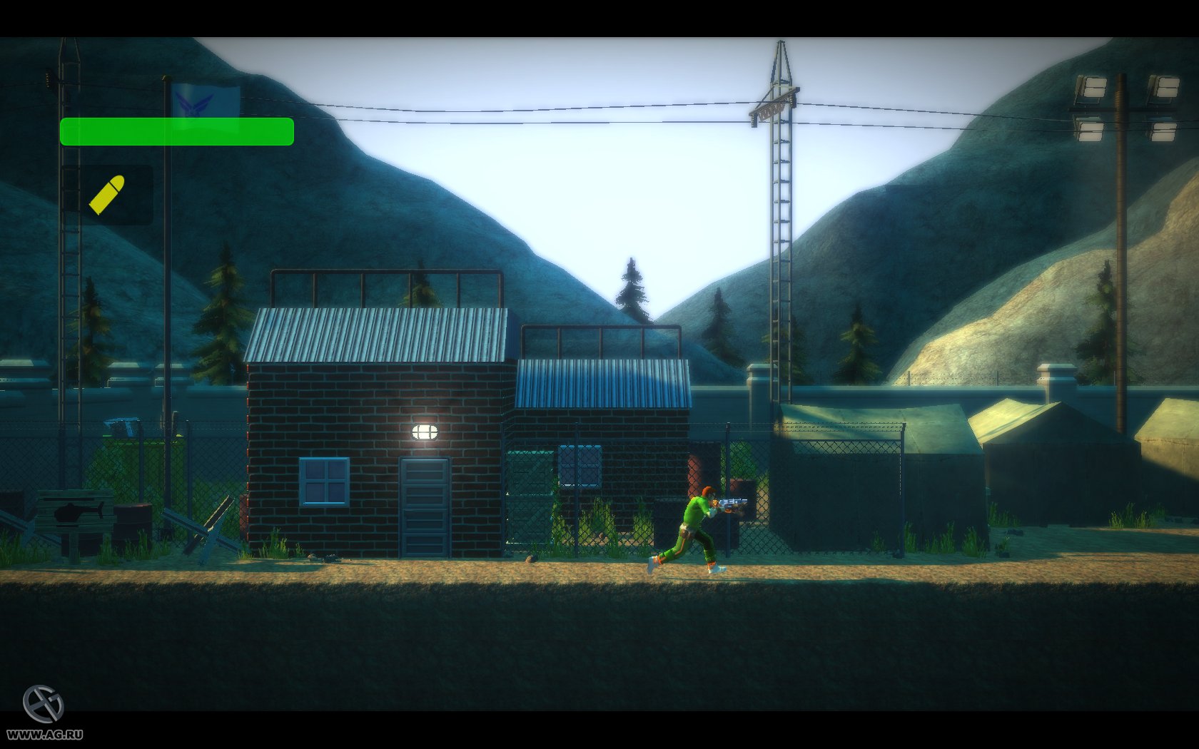 Скриншот из игры Bionic Commando Rearmed - 9