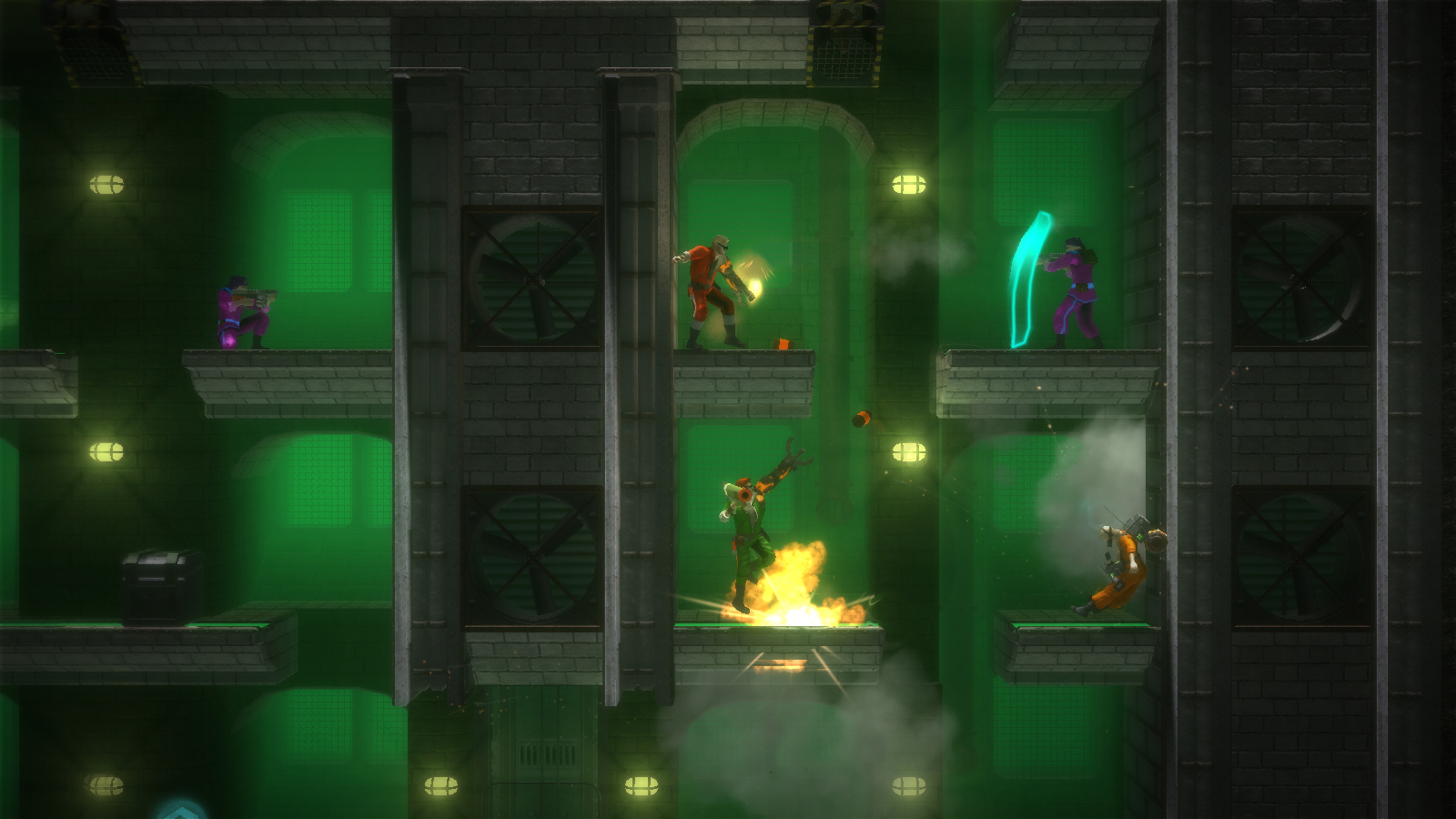 Скриншот из игры Bionic Commando Rearmed - 69