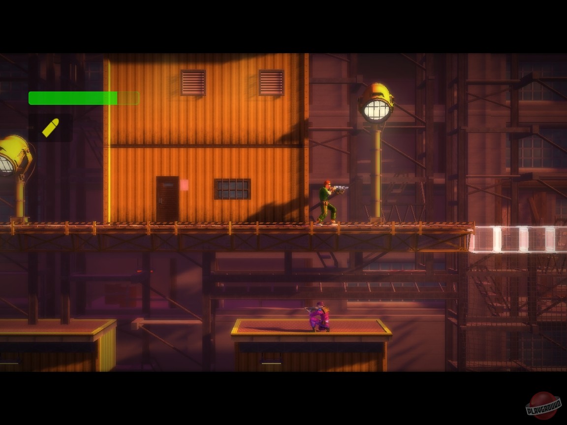 Скриншот из игры Bionic Commando Rearmed - 44