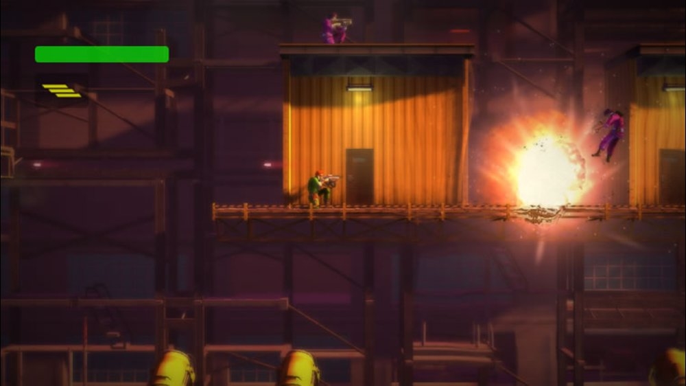 Скриншот из игры Bionic Commando Rearmed - 91