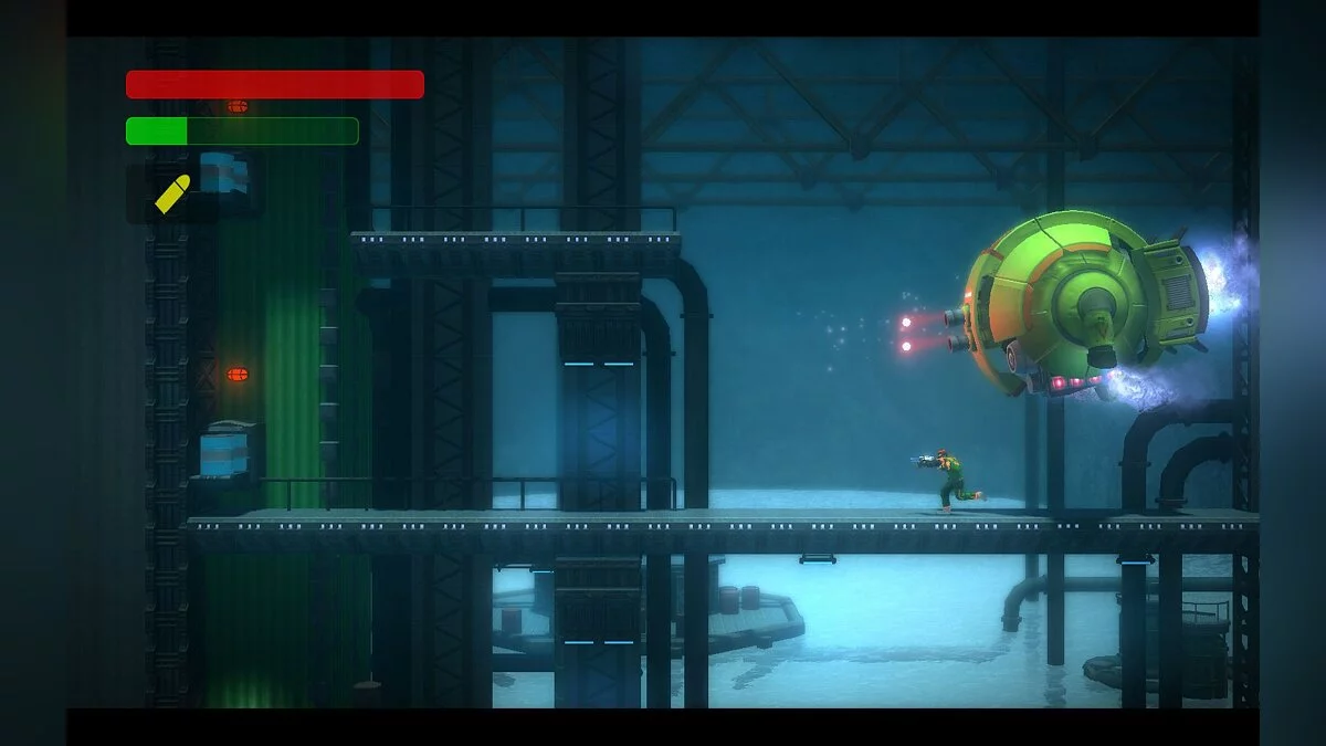 Скриншот из игры Bionic Commando Rearmed - 15