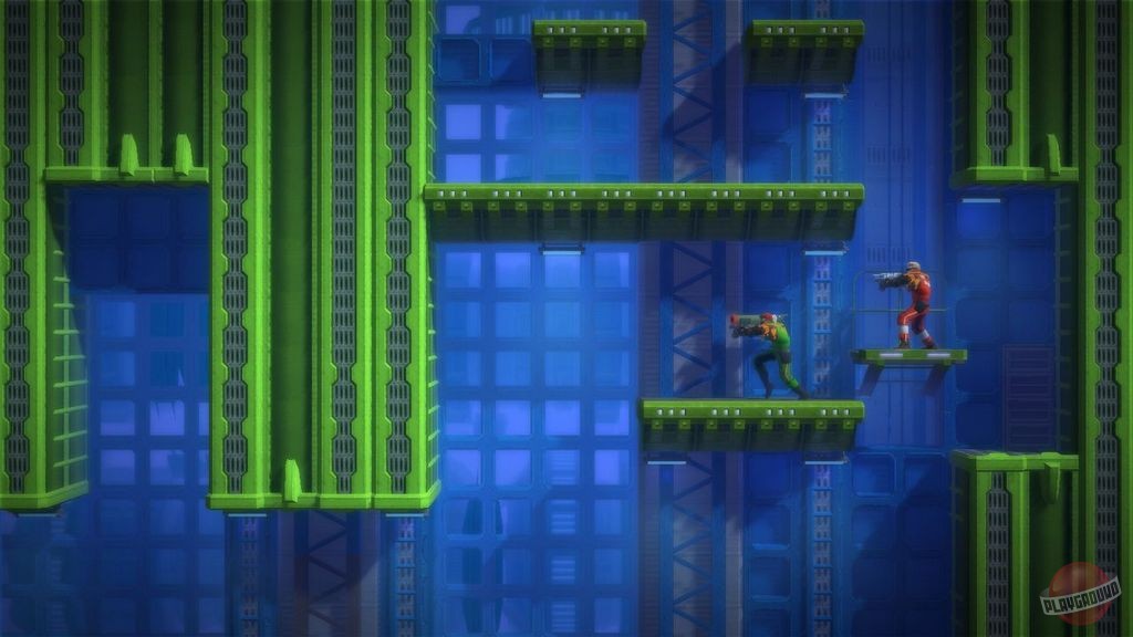 Скриншот из игры Bionic Commando Rearmed - 24