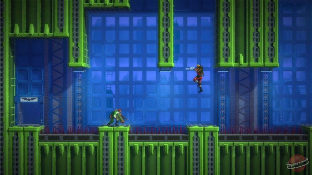 Скриншот из игры Bionic Commando Rearmed - 10
