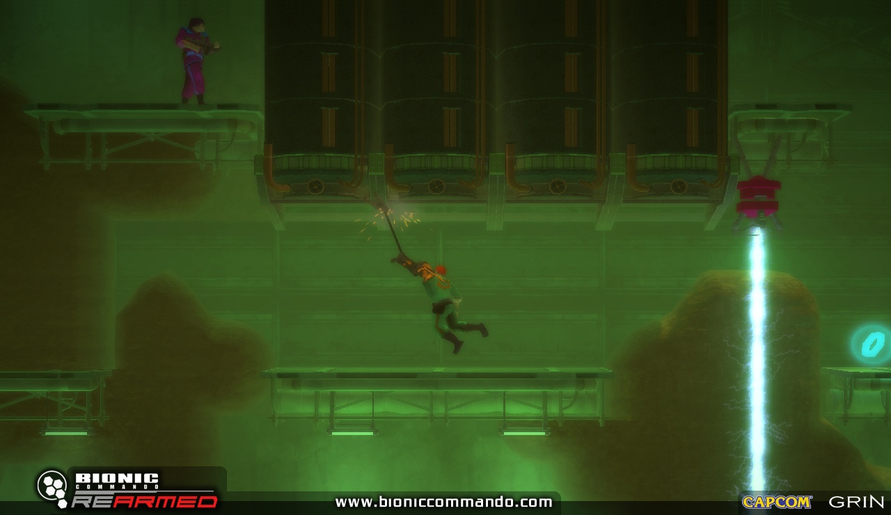 Скриншот из игры Bionic Commando Rearmed - 50