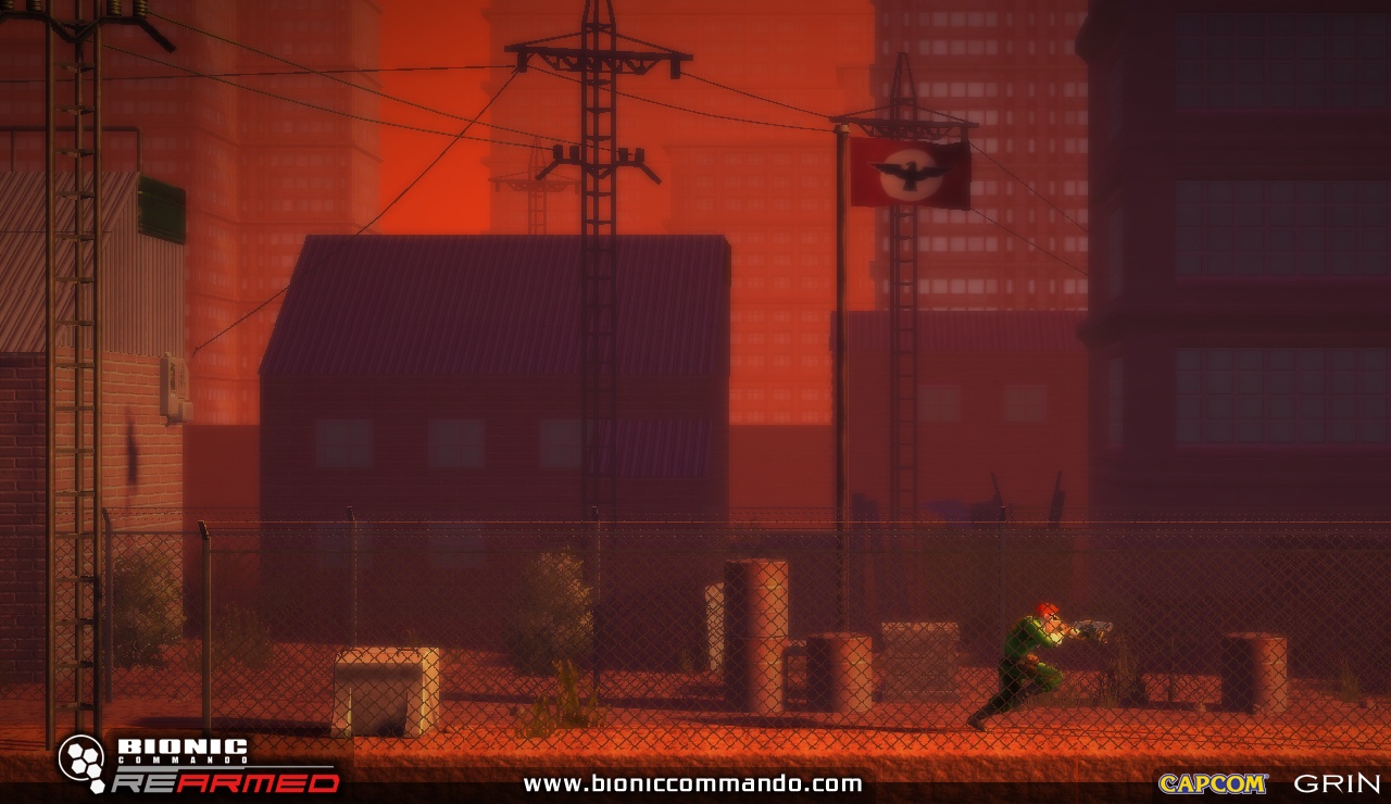 Скриншот из игры Bionic Commando Rearmed - 25