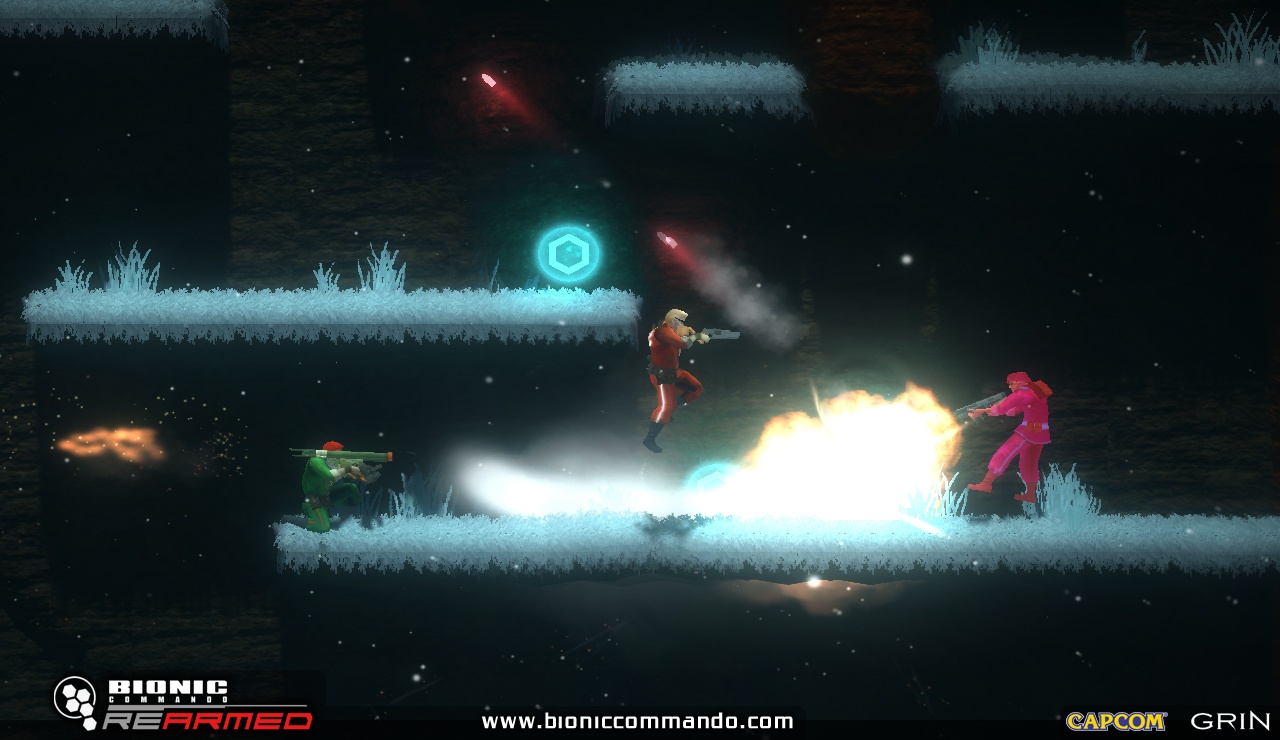 Скриншот из игры Bionic Commando Rearmed - 2
