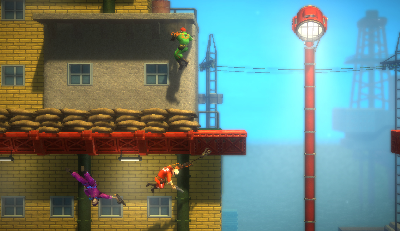 Скриншот из игры Bionic Commando Rearmed - 97