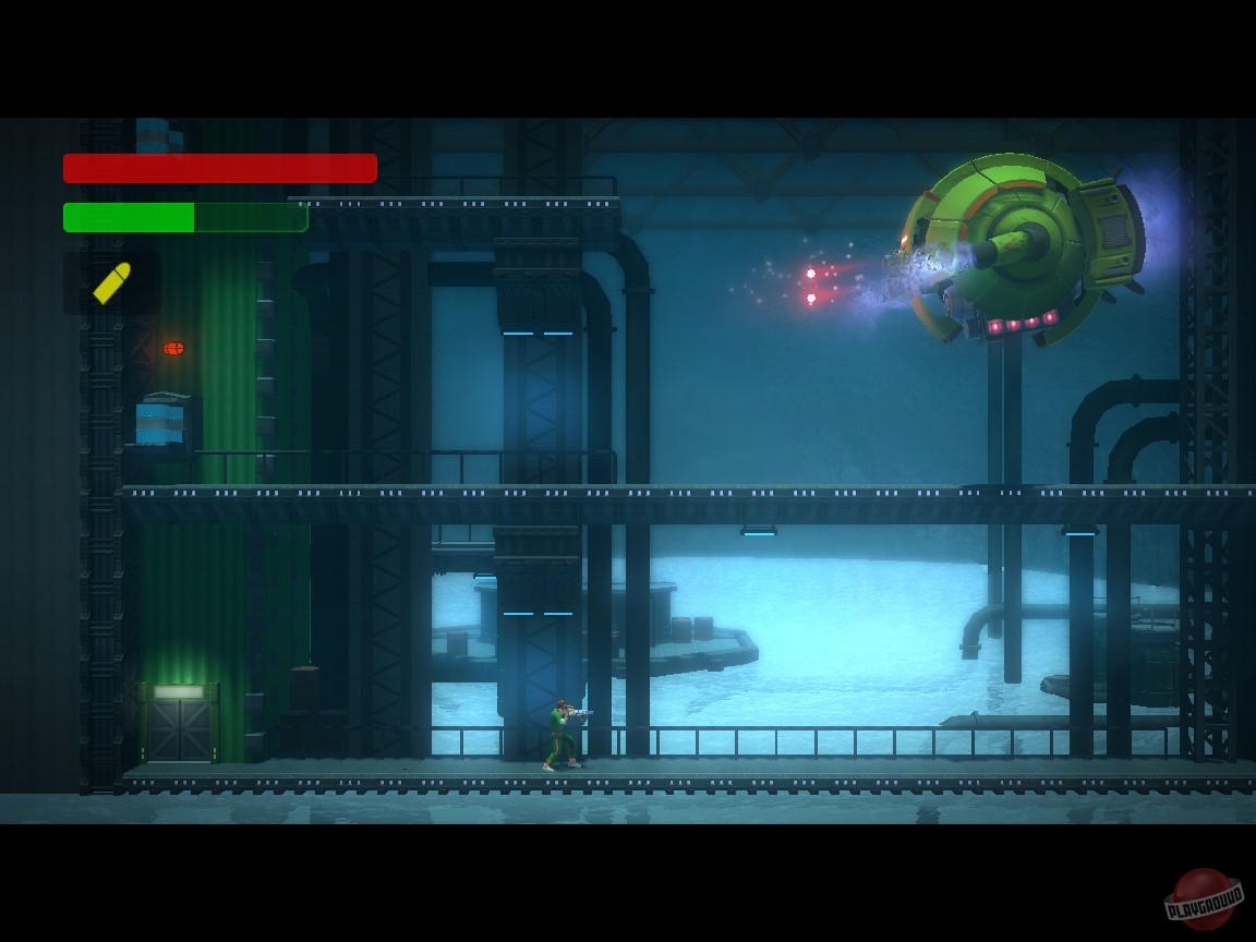 Скриншот из игры Bionic Commando Rearmed - 8