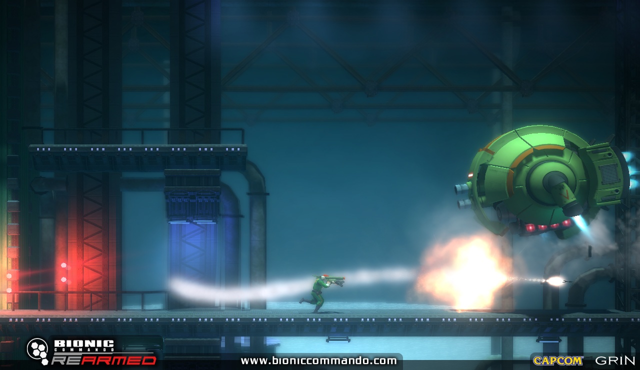 Скриншот из игры Bionic Commando Rearmed - 5