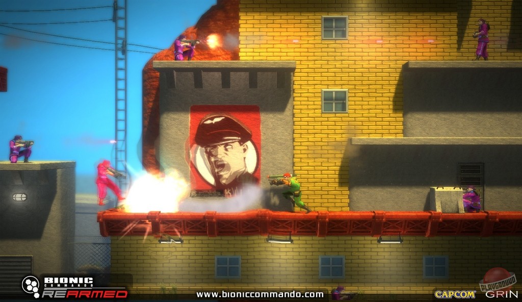 Скриншот из игры Bionic Commando Rearmed - 32