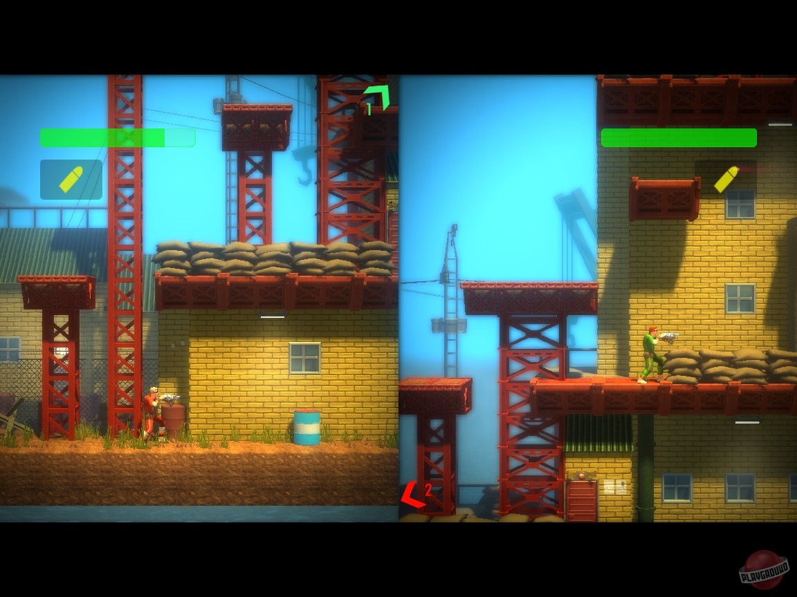Скриншот из игры Bionic Commando Rearmed - 80