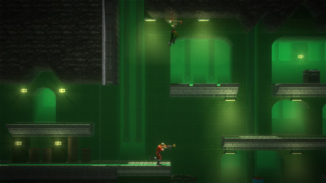 Скриншот из игры Bionic Commando Rearmed - 65