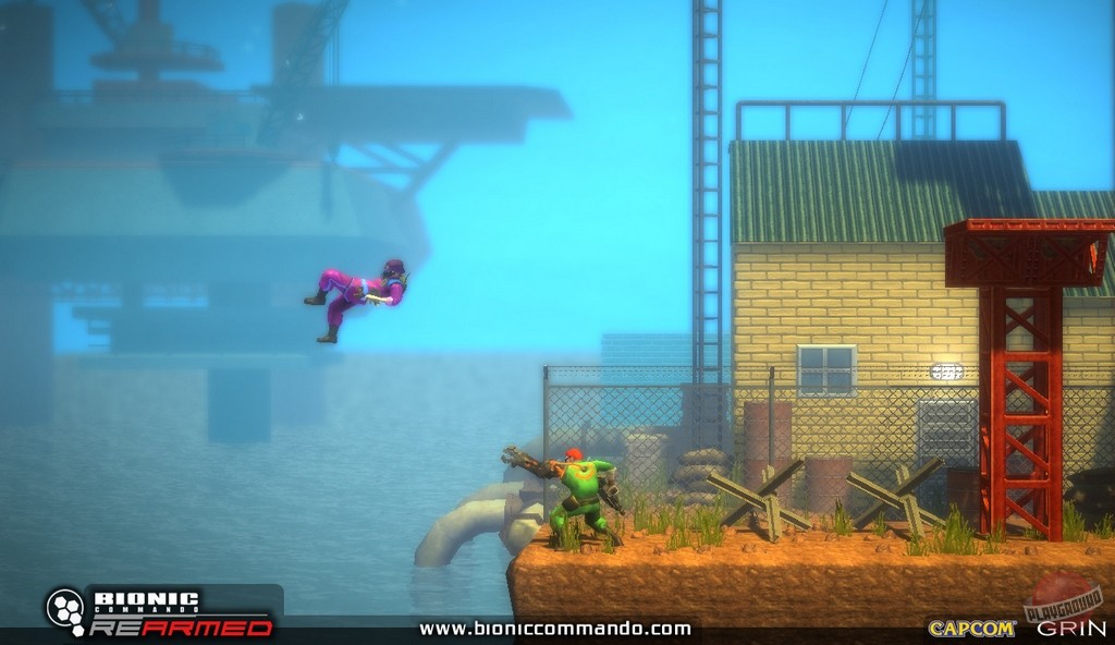 Скриншот из игры Bionic Commando Rearmed - 83