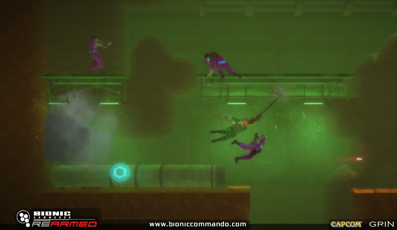 Скриншот из игры Bionic Commando Rearmed - 19