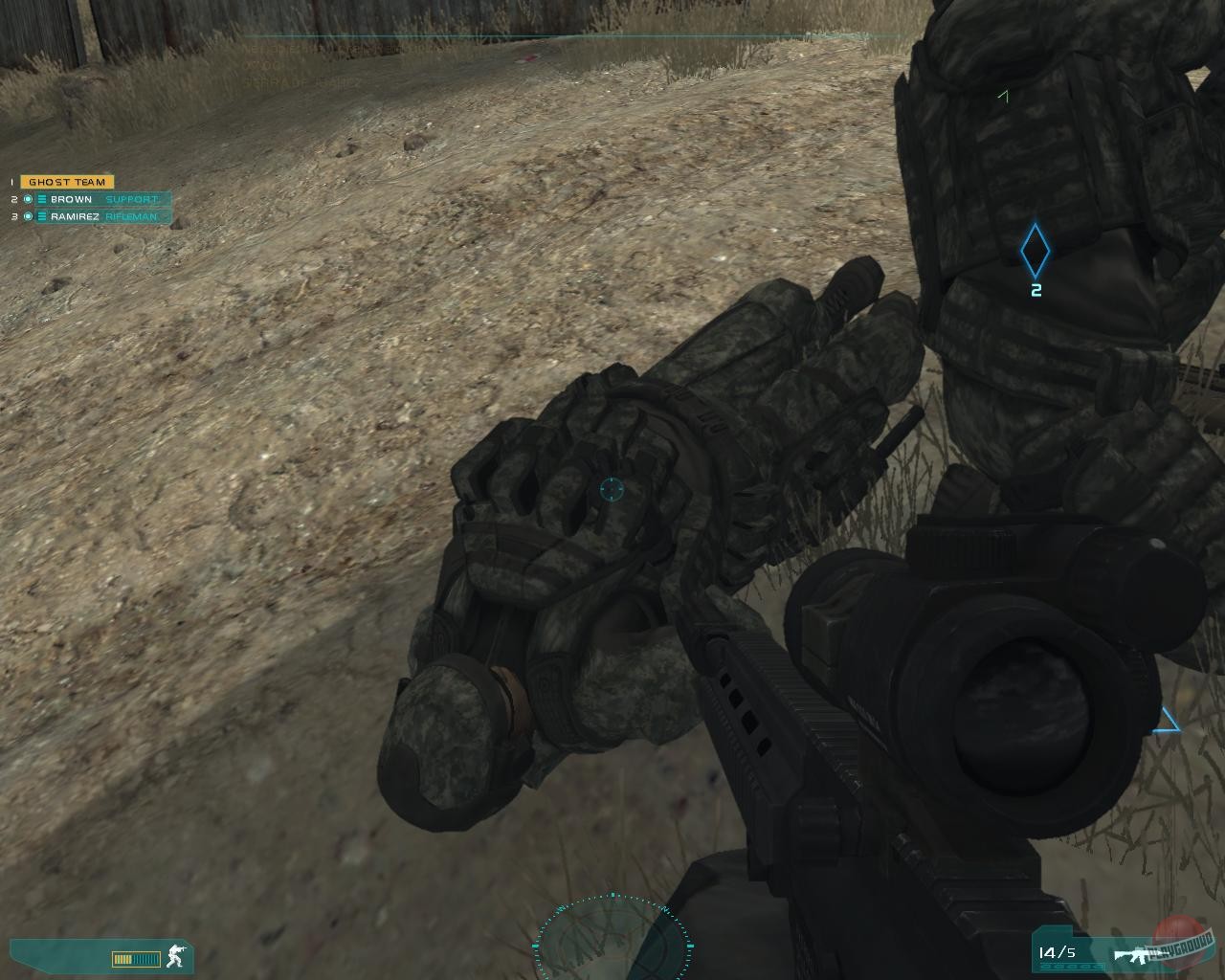 Скриншот из игры Tom Clancy's Ghost Recon: Advanced Warfighter 2 - 22
