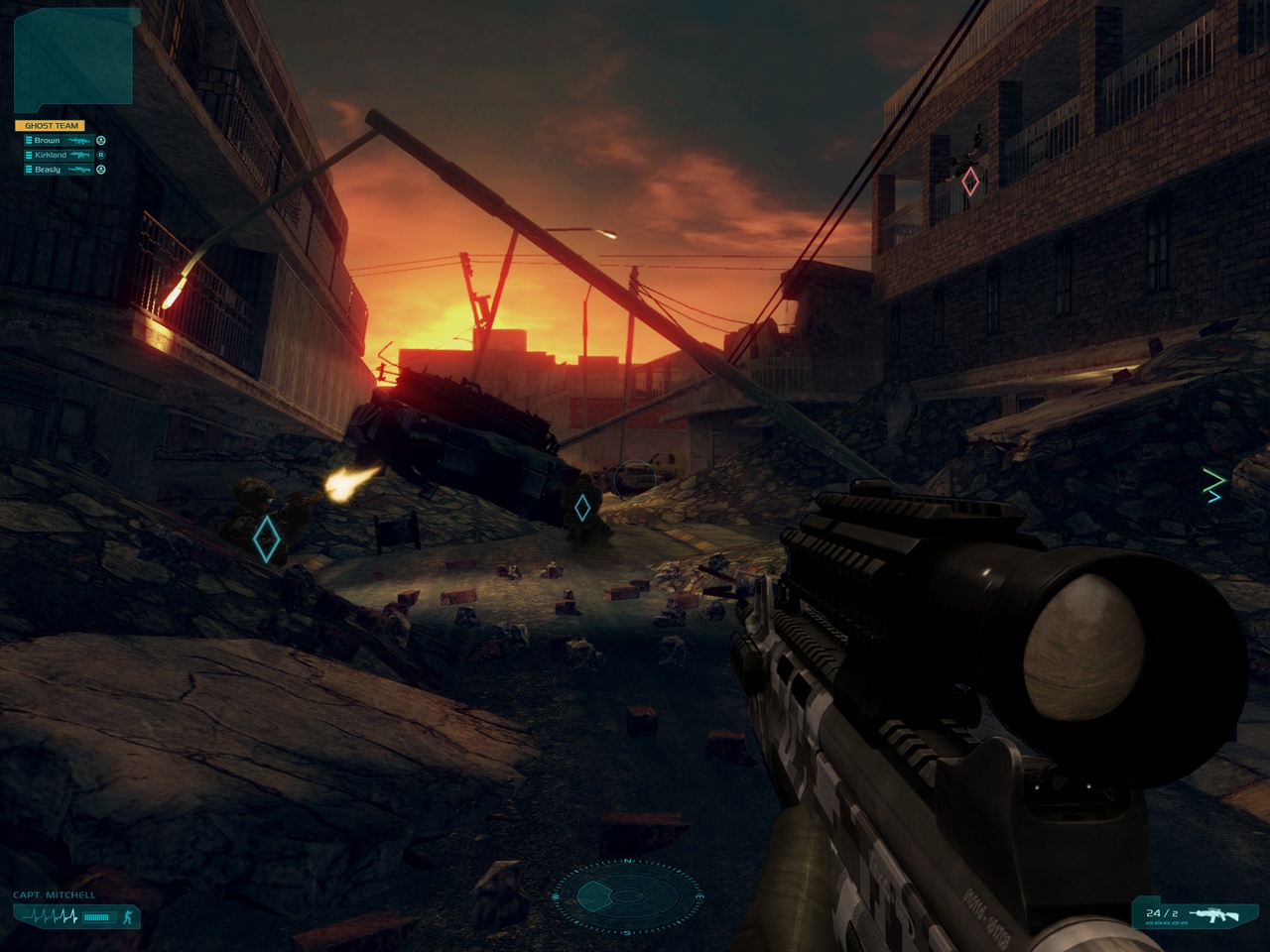 Скриншот из игры Tom Clancy's Ghost Recon: Advanced Warfighter 2 - 47