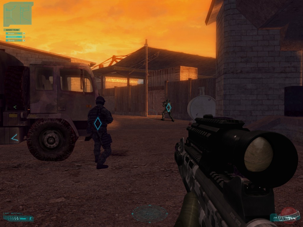 Скриншот из игры Tom Clancy's Ghost Recon: Advanced Warfighter 2 - 13
