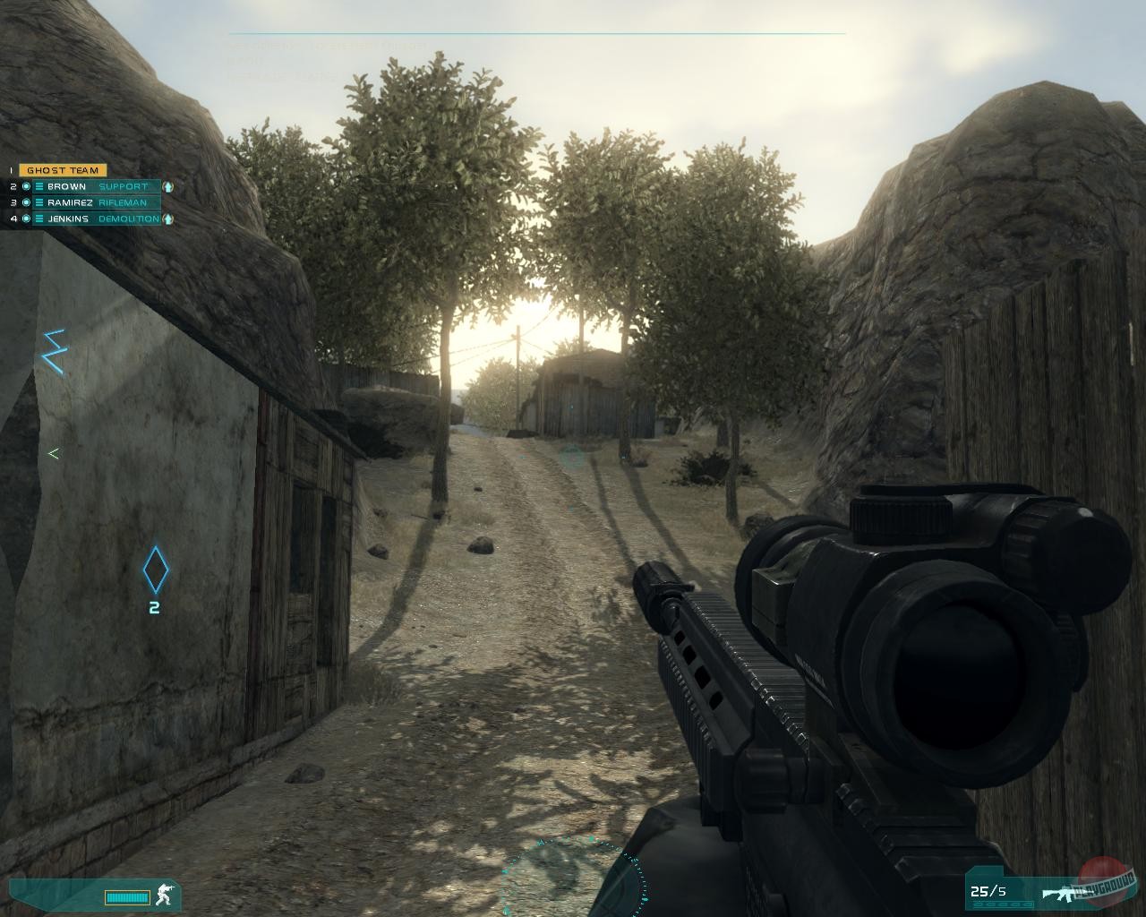 Скриншот из игры Tom Clancy's Ghost Recon: Advanced Warfighter 2 - 108