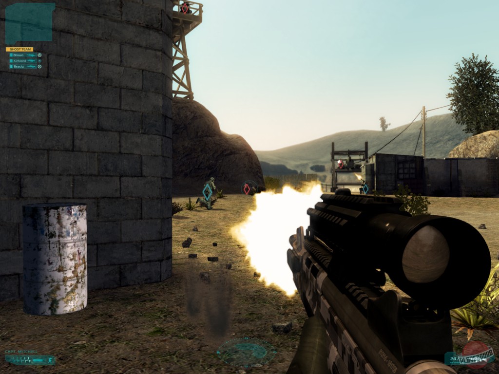 Скриншот из игры Tom Clancy's Ghost Recon: Advanced Warfighter 2 - 105