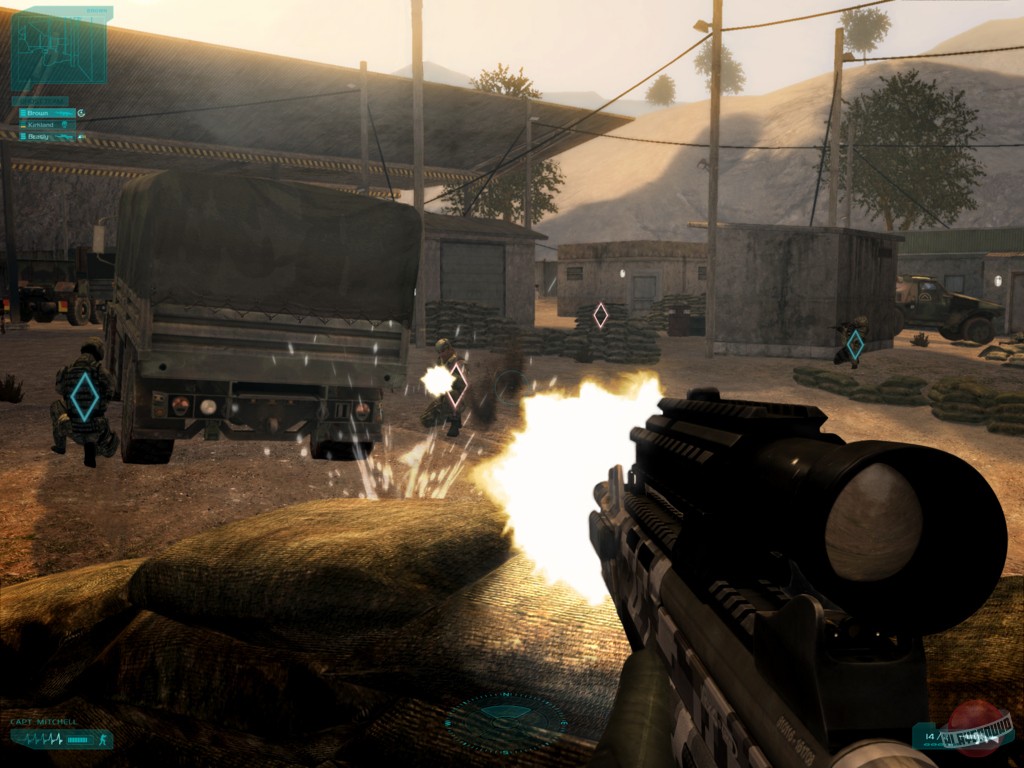 Скриншот из игры Tom Clancy's Ghost Recon: Advanced Warfighter 2 - 76