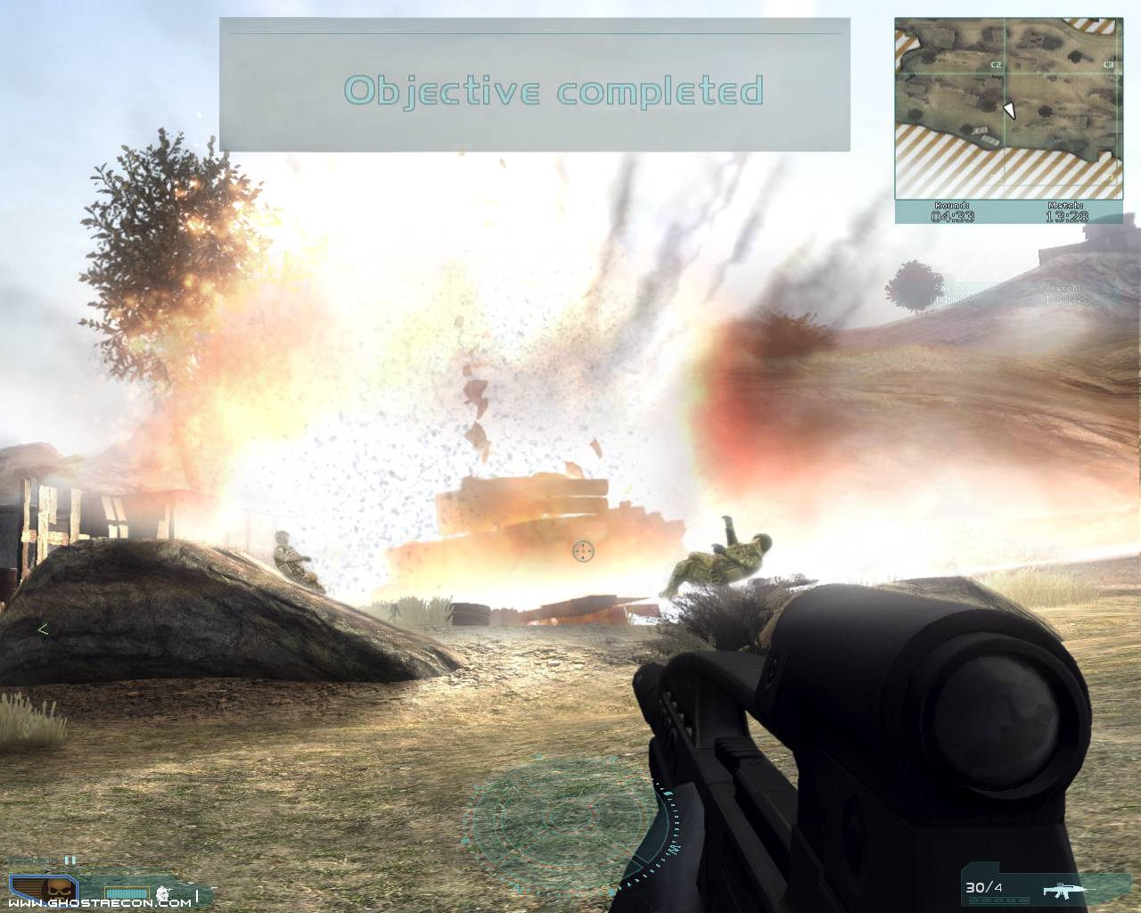 Скриншот из игры Tom Clancy's Ghost Recon: Advanced Warfighter 2 - 100