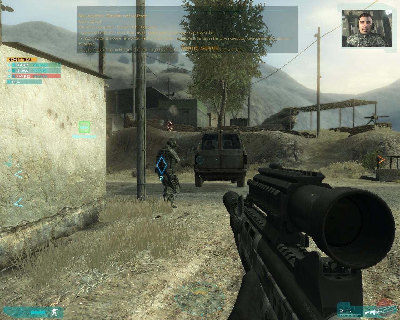 Скриншот из игры Tom Clancy's Ghost Recon: Advanced Warfighter 2 - 51