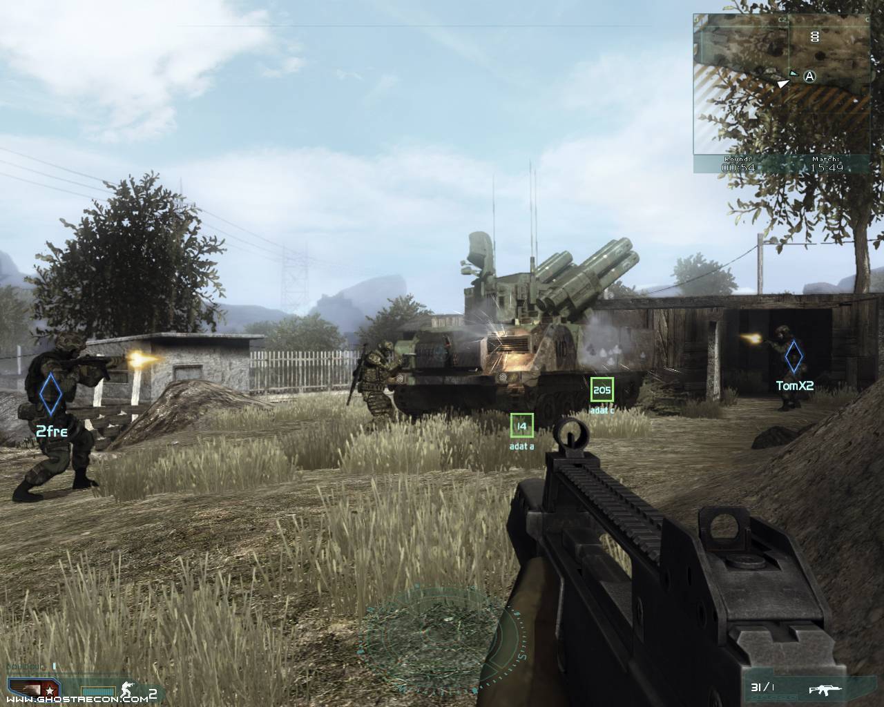 Скриншот из игры Tom Clancy's Ghost Recon: Advanced Warfighter 2 - 134