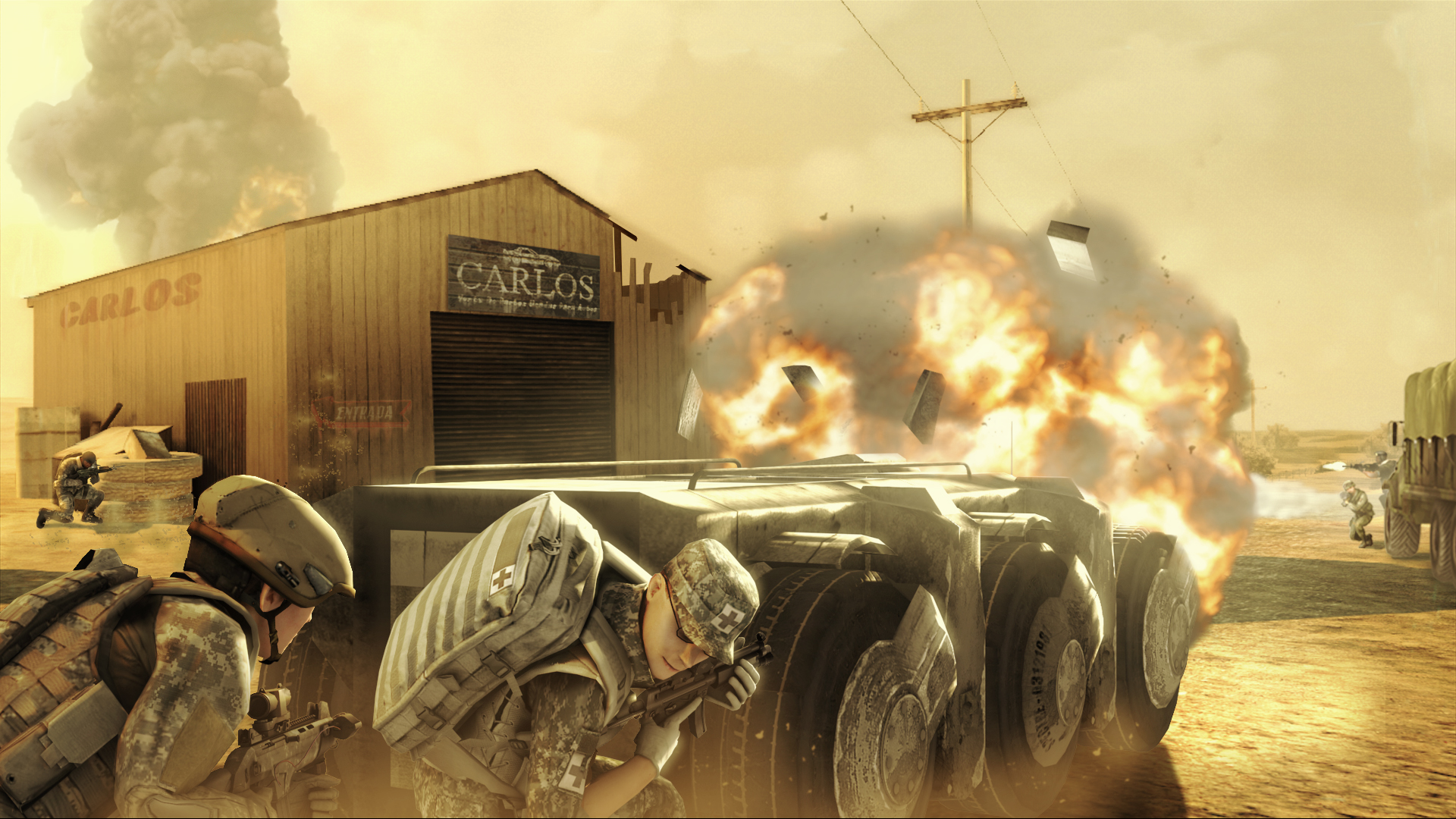 Скриншот из игры Tom Clancy's Ghost Recon: Advanced Warfighter 2 - 220