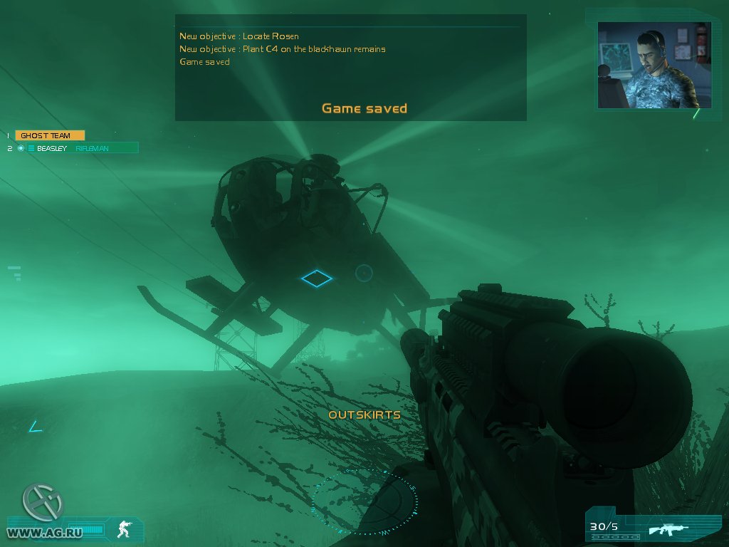 Скриншот из игры Tom Clancy's Ghost Recon: Advanced Warfighter 2 - 180
