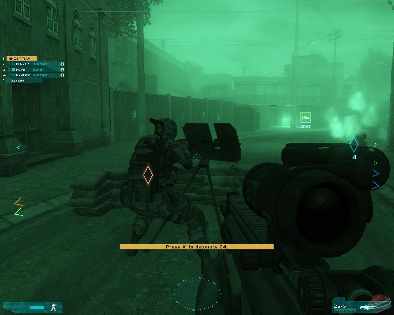 Скриншот из игры Tom Clancy's Ghost Recon: Advanced Warfighter 2 - 142