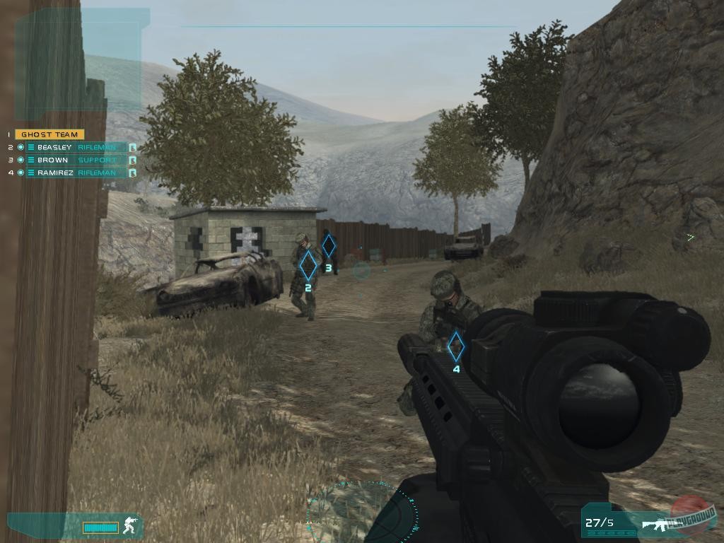 Скриншот из игры Tom Clancy's Ghost Recon: Advanced Warfighter 2 - 7