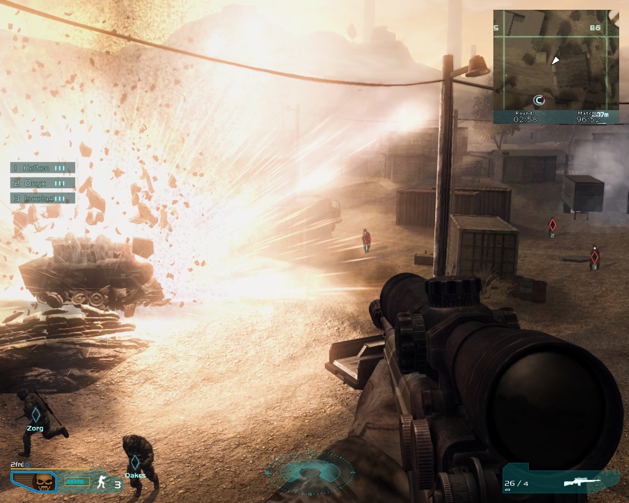 Скриншот из игры Tom Clancy's Ghost Recon: Advanced Warfighter 2 - 45