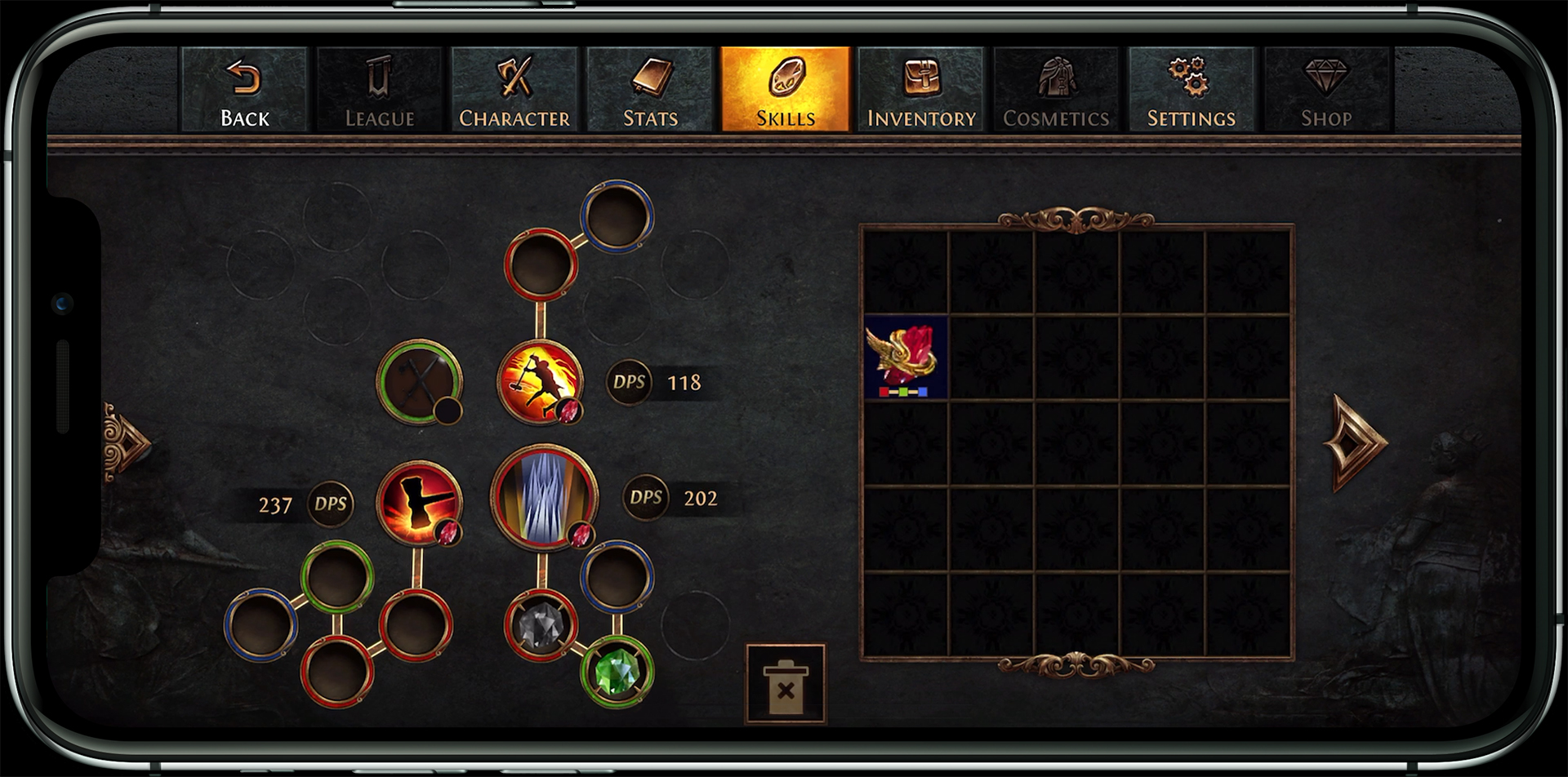 Скриншот из игры Path of Exile Mobile - 7