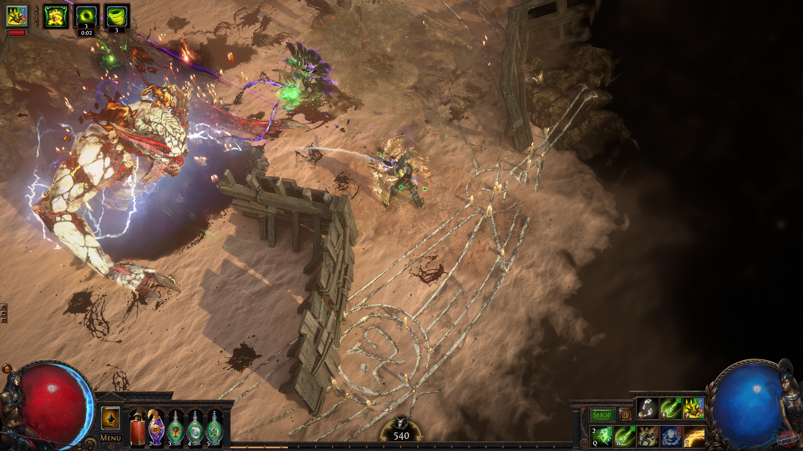 Скриншот из игры Path of Exile - 82