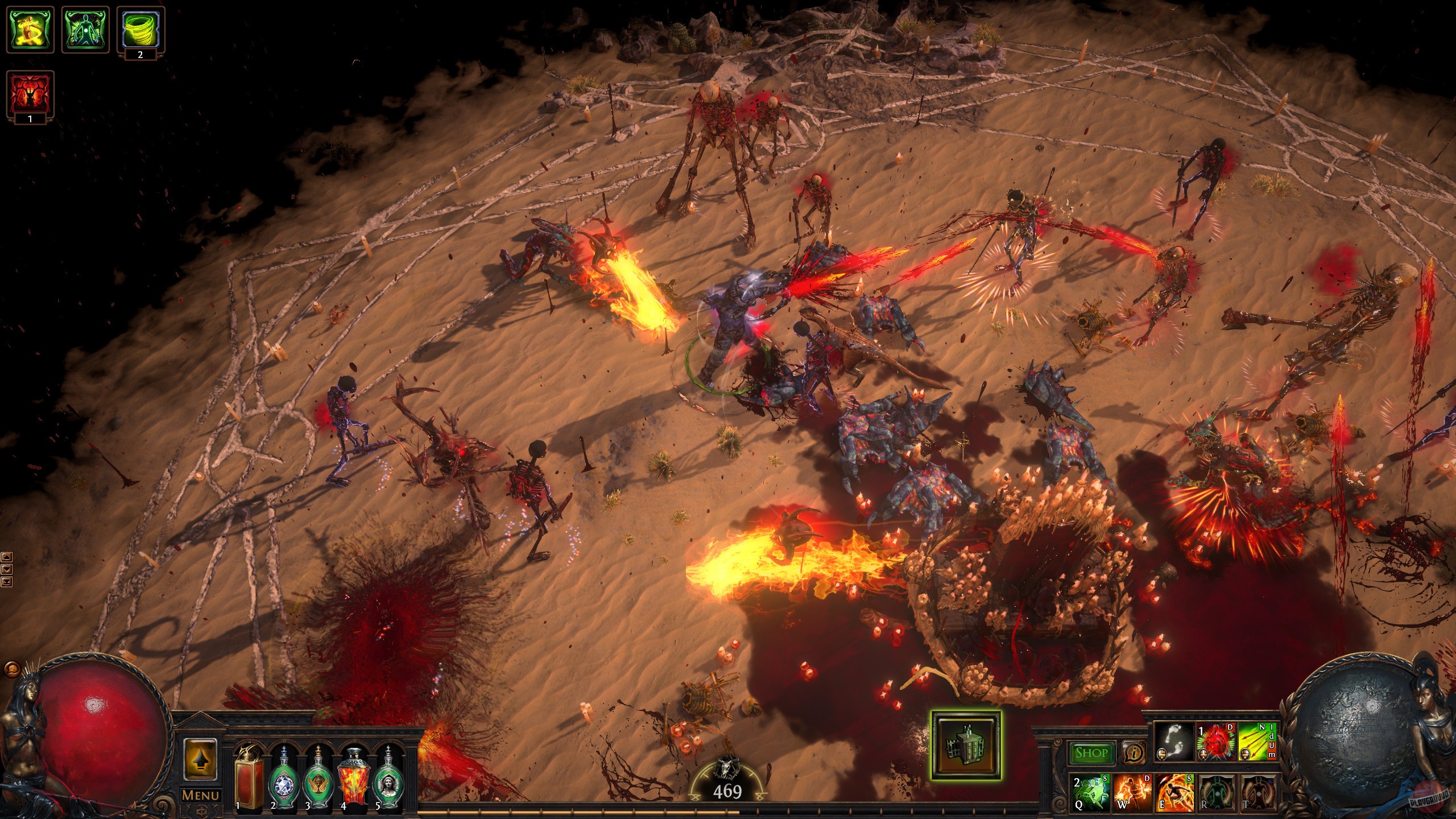 Скриншот из игры Path of Exile - 179