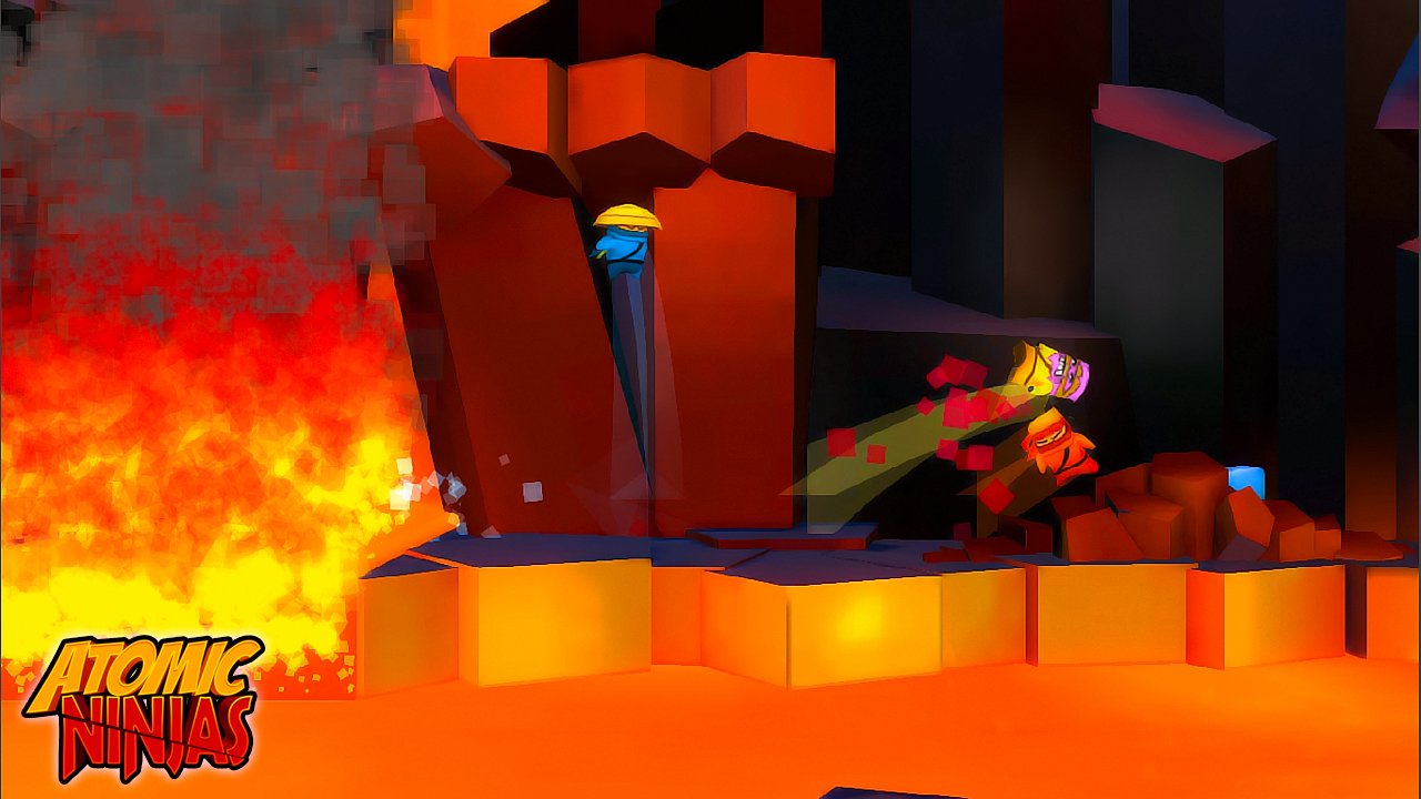 Скриншот из игры Atomic Ninjas - 1