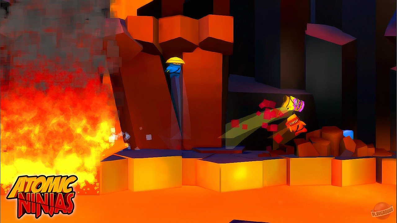 Скриншот из игры Atomic Ninjas - 14