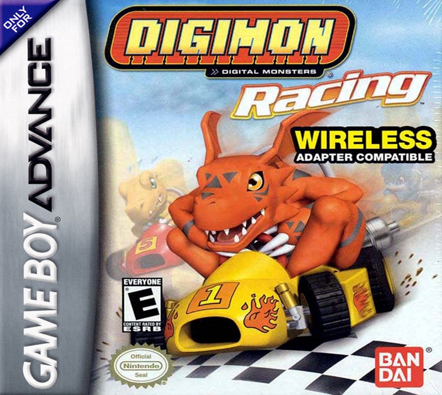 Обложка игры Digimon Racing
