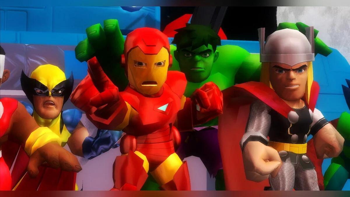 Скриншот из игры Marvel Super Hero Squad: The Infinity Gauntlet - 9