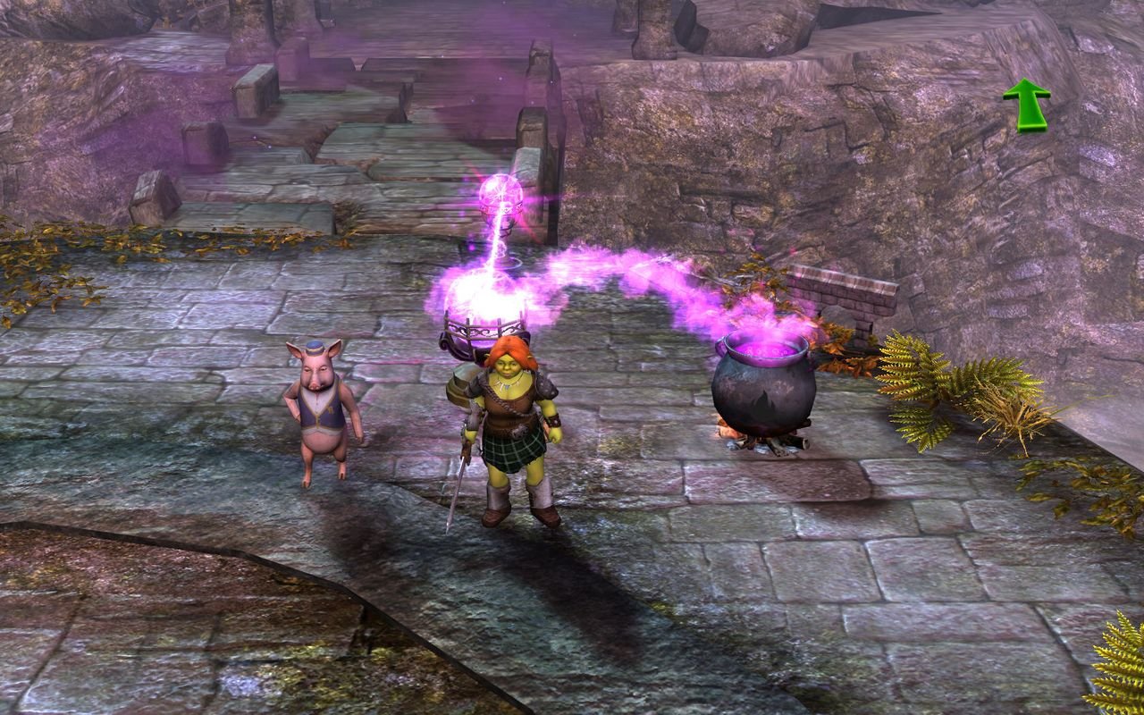 Скриншот из игры Shrek Forever After: The Game - 2