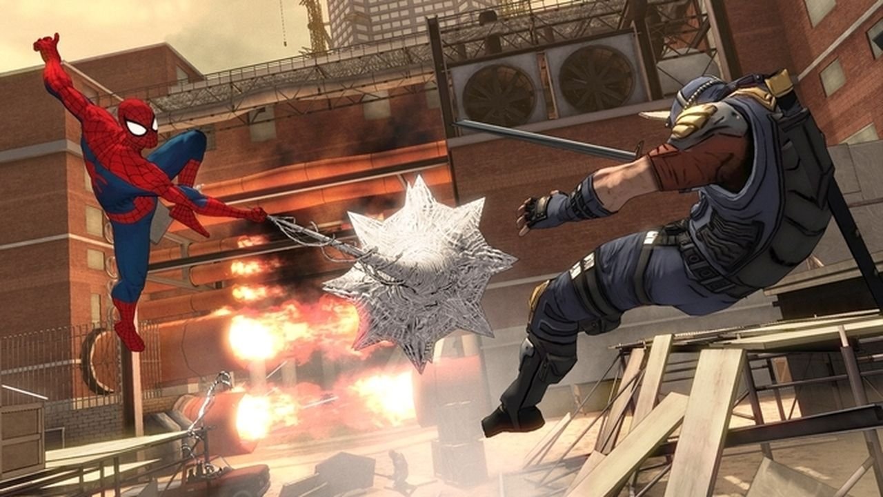 Скриншот из игры Spider-Man: Dimensions - 2