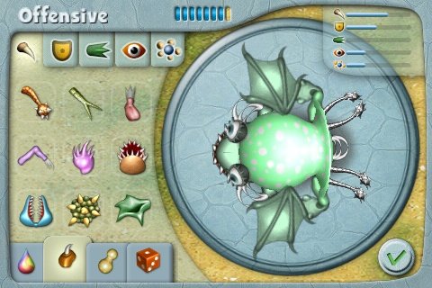 Скриншот из игры Spore Creatures - 8