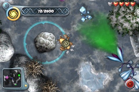 Скриншот из игры Spore Creatures - 5