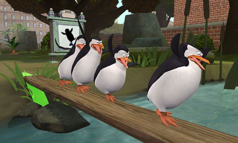 Скриншот из игры The Penguins of Madagascar: Dr. Blowhole Returns Again! - 1