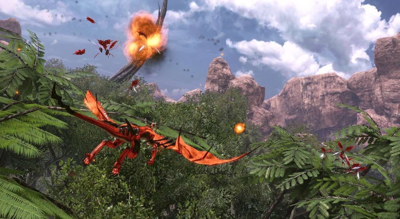 Скриншот из игры Crimson Dragon - 2