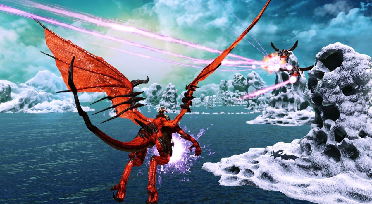 Скриншот из игры Crimson Dragon - 4