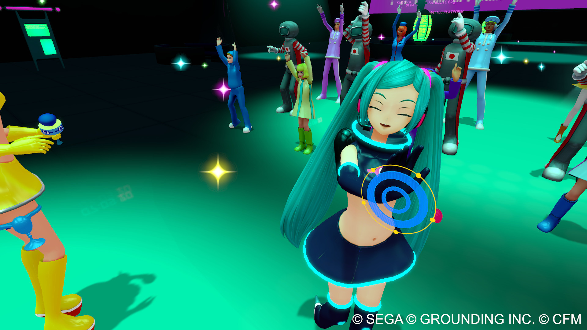 Скриншот из игры Space Channel 5 VR: Kinda Funky News Flash! - 13