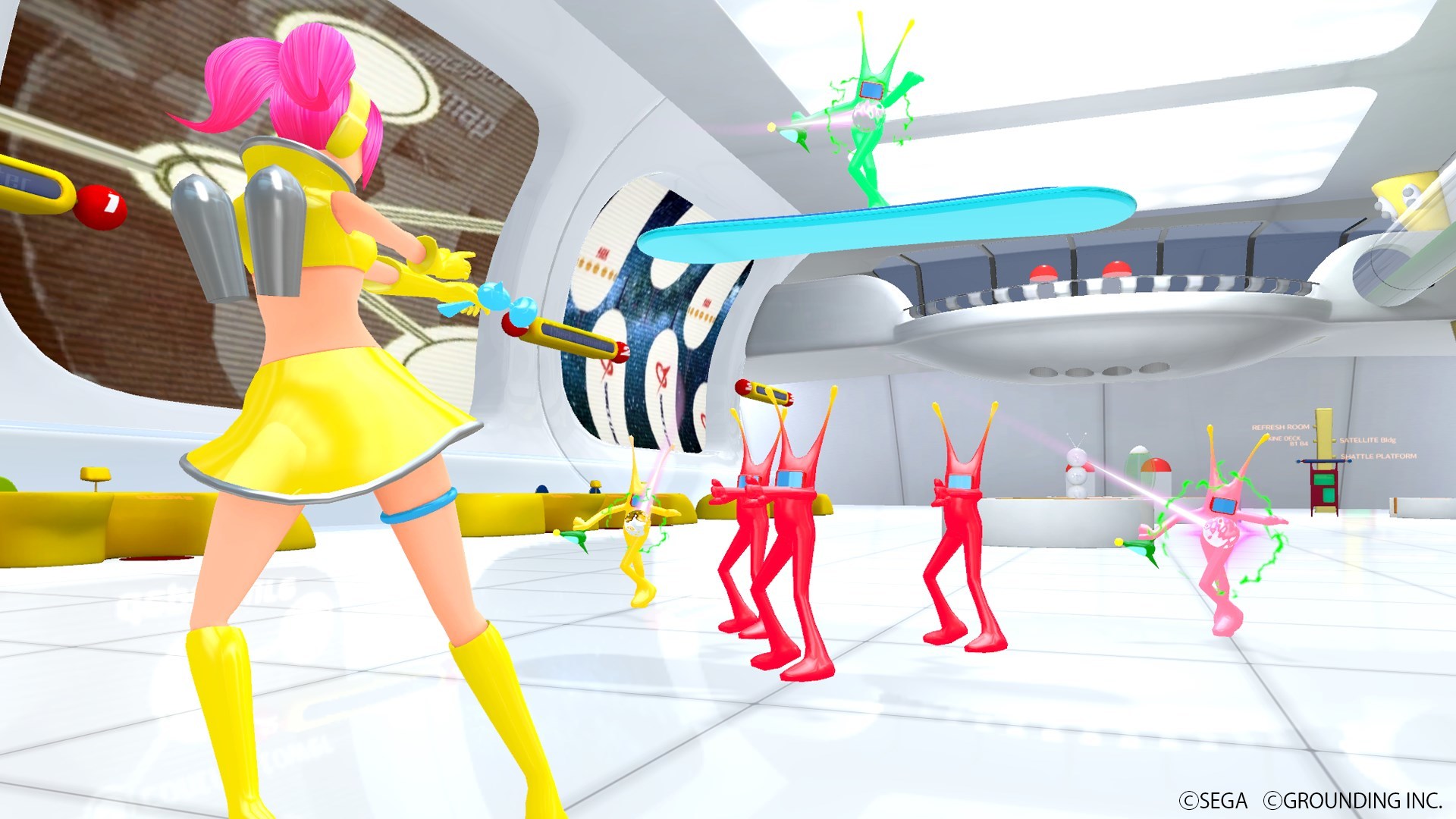Скриншот из игры Space Channel 5 VR: Kinda Funky News Flash! - 23